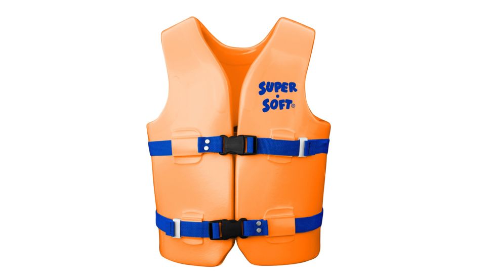 TRC Recreation Kids Super Soft USCG Vest, Orange Breeze, Medium 4010681