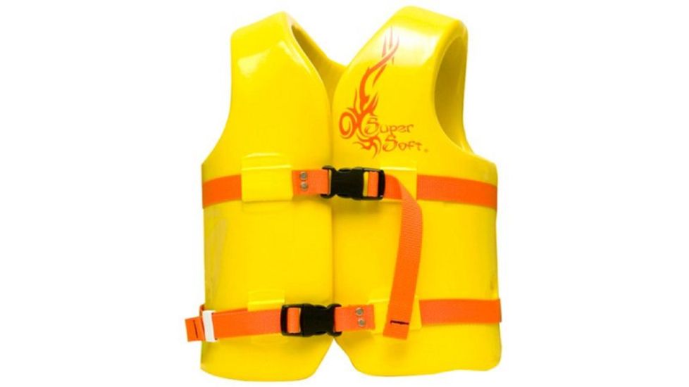 TRC Recreation Kids Super Soft Vinyl Vest, Yellow, Small 4003625