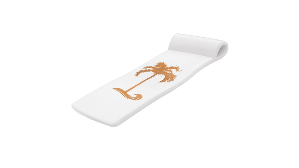 TRC Recreation Sunsation Pool Float, White/Bronze Palm 4010654
