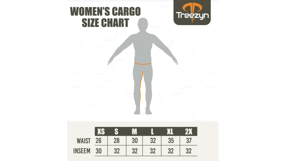 Treezyn ES Vixzyn Lined Cargo Pants - Womens, Early Seezyn Green, Large, WES16-2 L