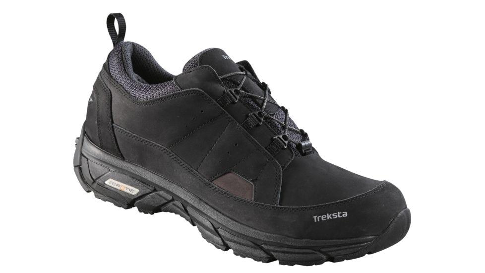 Treksta Leather Zero Tie Casual Shoe - Mens