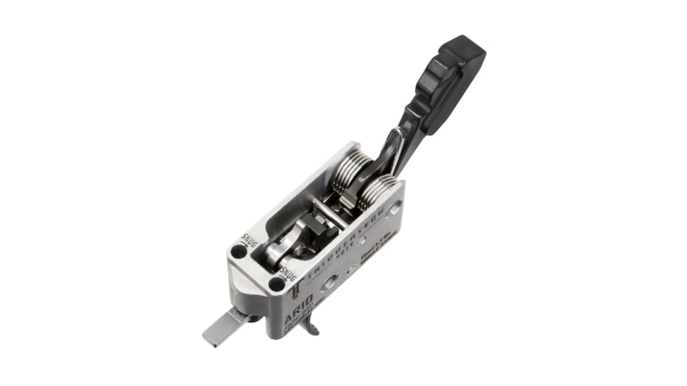 Triggertech AR-10 Single Stage Duty Trigger, Traditional Curved, 3.5lb Pull Weight, Black, AHT-SDB-33-NNC