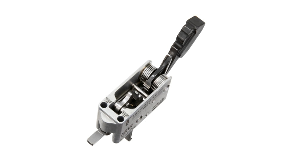 Triggertech AR-10 Two Stage Duty Trigger, Flat Straight, 3.5lb Pull Weight, Black, AHT-TDB-33-NNF