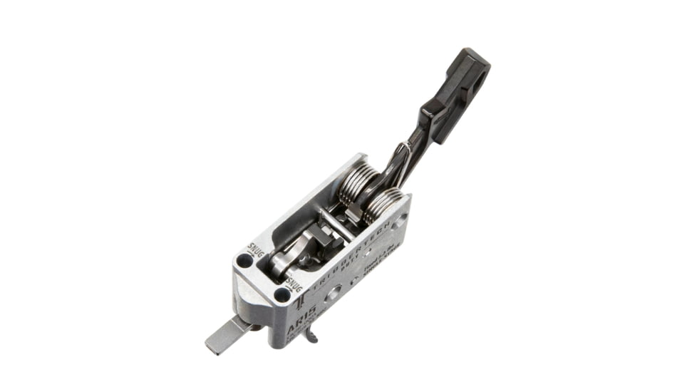 Triggertech AR-15 Single Stage Mil Spec Trigger, Traditional Curved, 5.5lb Pull Weight, Black, AH0-SDB-55-NNC