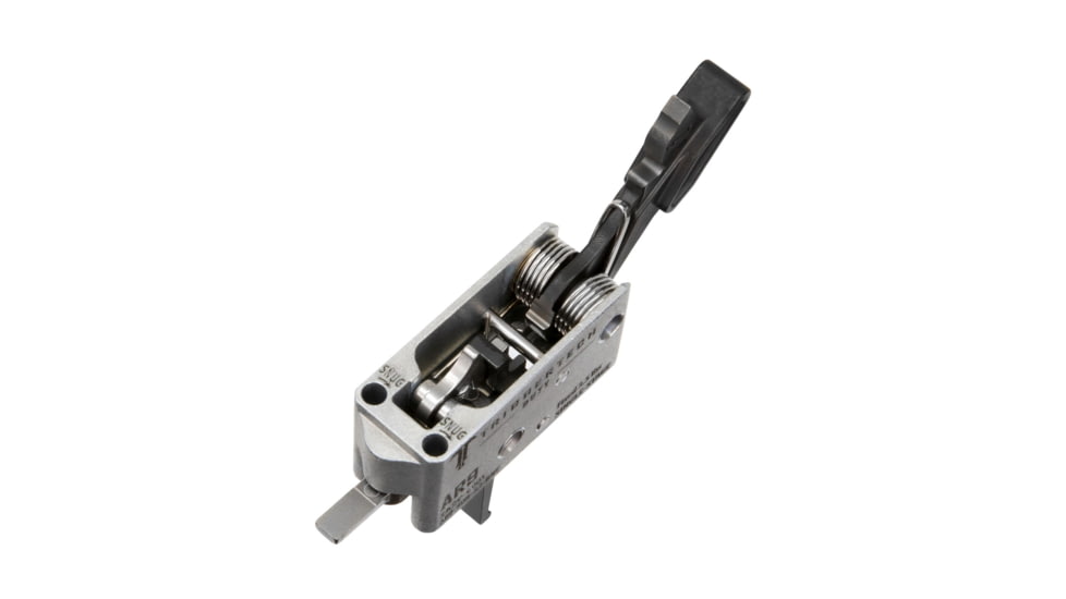 Triggertech AR-9 Single Stage Duty Trigger, Flat Straight, 3.5lb Pull Weight, Black, AH9-SDB-33-NNF