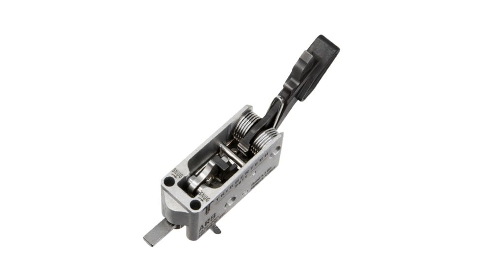 Triggertech AR-9 Single Stage Duty Trigger, Traditional Curved, 3.5lb Pull Weight, Black, AH9-SDB-33-NNC