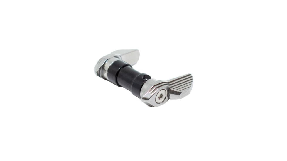 Triggertech AR Safety Selectors, Ambidextrous, Stainless, ARS-SNS-49-YCM