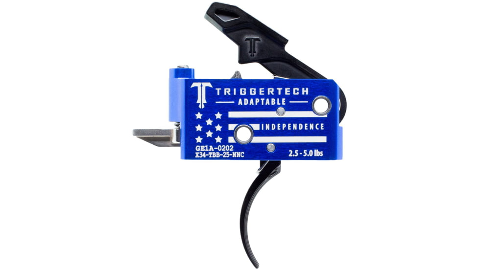 Triggertech AR-15 Special Edition Independence Day Adaptable Trigger, Blue, X34-TBB-25-NNC