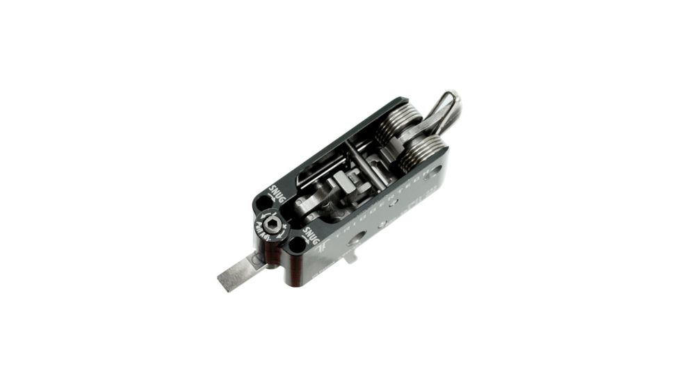 Triggertech AR15 Black Adaptable Flat Trigger, PVD Black AR0-TBB-25-NNF