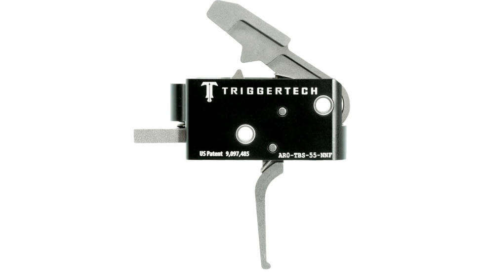 Triggertech AR15 Combat Flat Trigger, Stainless, AR0-TBS-55-NNF