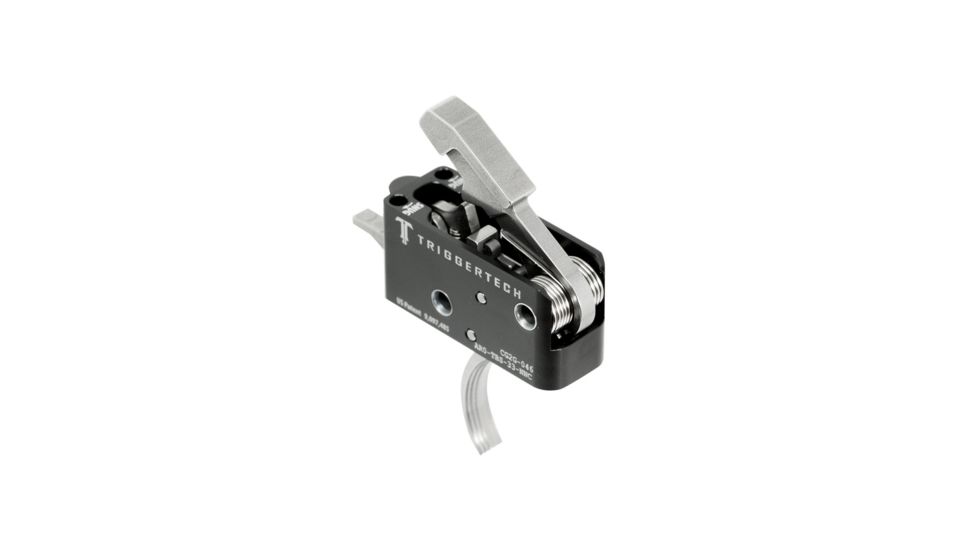 Triggertech AR15 Competitive Curved Trigger, Stainless AR0-TBS-33-NNC