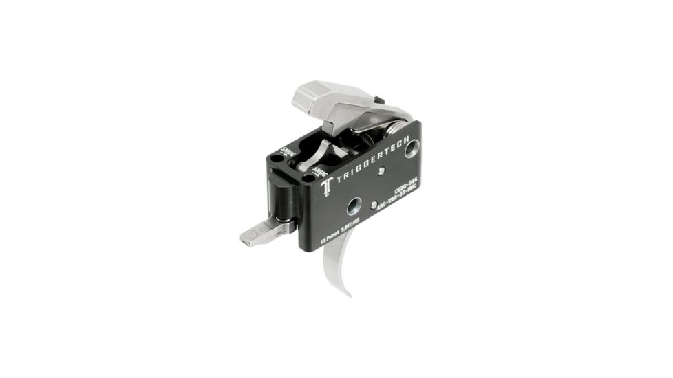 Triggertech AR15 Competitive Curved Trigger, Stainless AR0-TBS-33-NNC