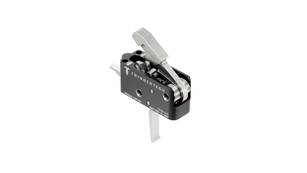 Triggertech AR15 Competitive Flat Trigger, Stainless AR0-TBS-33-NNF