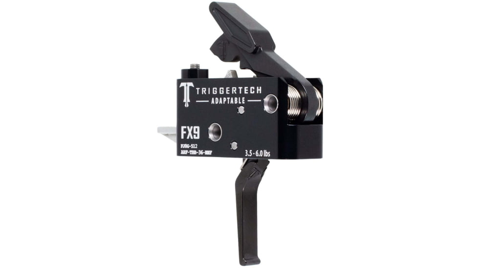 Triggertech ARFTBB36NNF Adaptable FN FX9 Black PVD Two-Stage Flat 3.50-6 Lbs