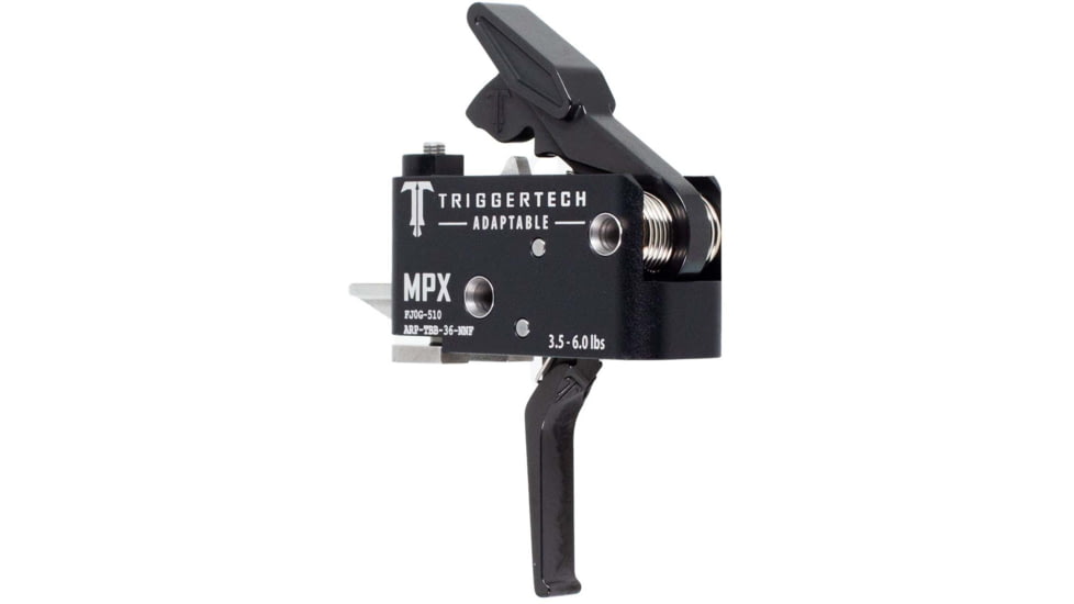 Triggertech ARPTBB36NNF Adaptable Sig MPX Black PVD Two-Stage Flat 3.50-6 Lbs