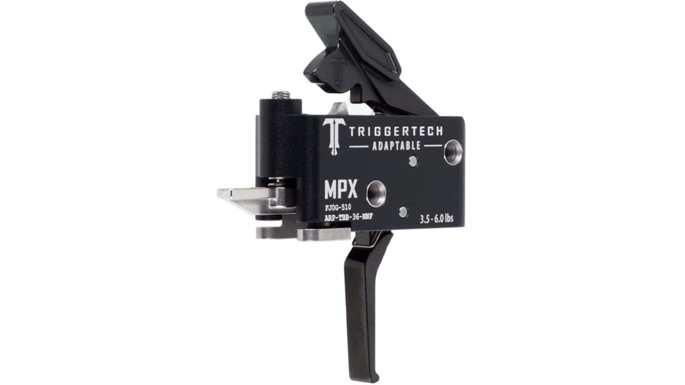 Triggertech ARPTBB36NNF Adaptable Sig MPX Black PVD Two-Stage Flat 3.50-6 Lbs