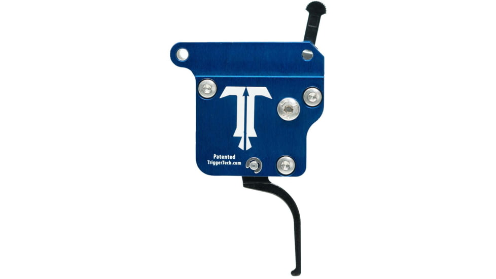 Triggertech Diamond Black Flat Straight Fits Remington 700 Right Hand, R70SAB02TNF