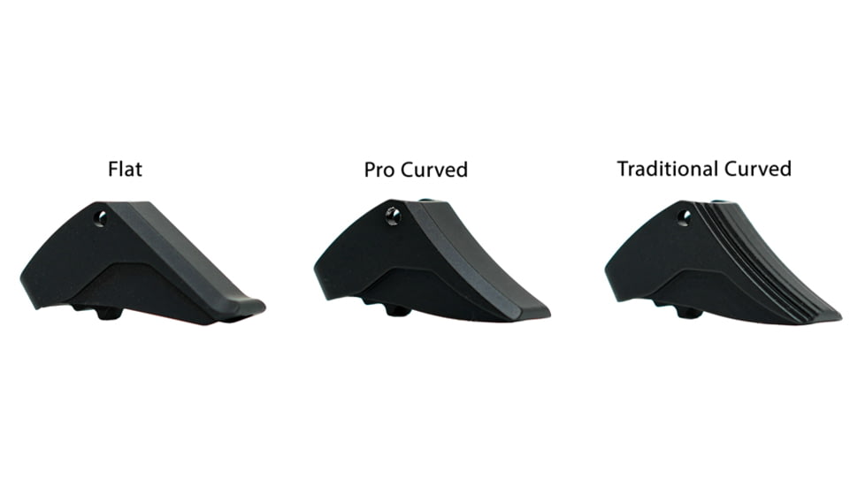 Triggertech Glock Gen 1-5 Competitive Special Pistol Trigger, Straight Flat, 2.5 - 6 lb, Black, G9B0-SBS-26-CIBF