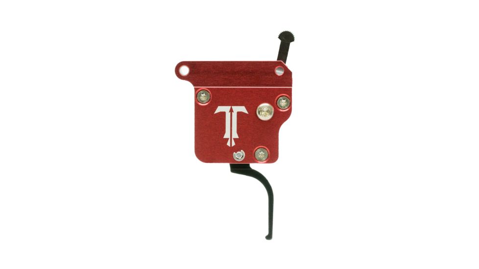 Triggertech Rem 700 Black Diamond Flat Clean Trigger, PVD Black R70-SRB-02-TNF