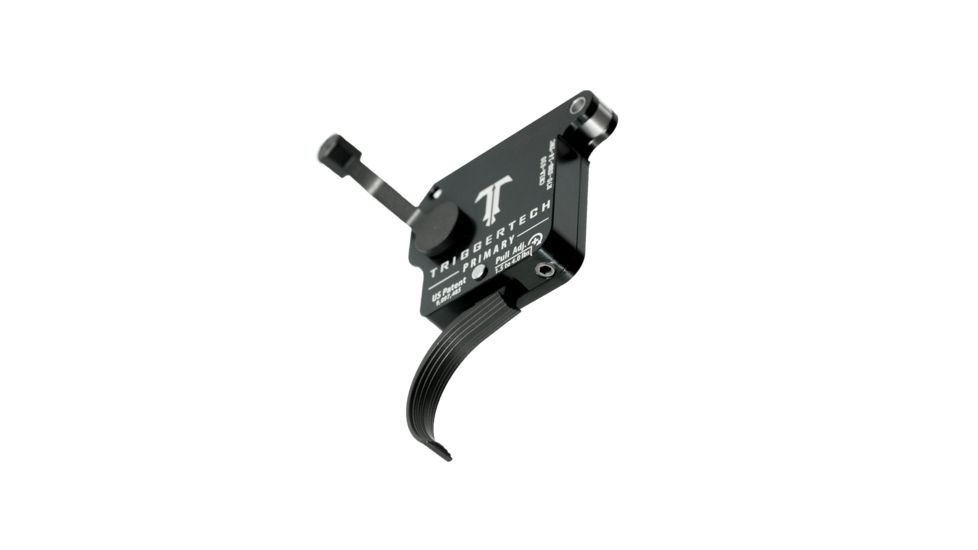 Triggertech Rem 700 Black Primary Curved Clean Trigger, PVD Black R70-SBB-14-TNC