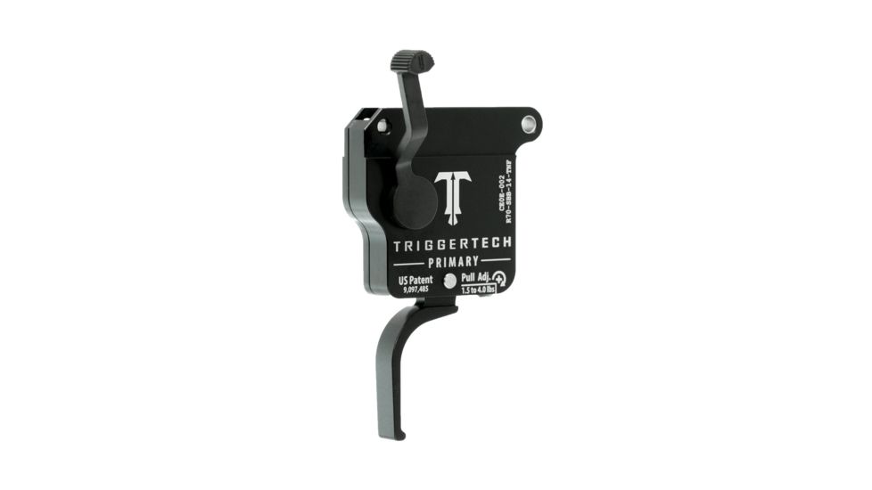 Triggertech Rem 700 Black Primary Flat Clean Trigger, PVD Black R70-SBB-14-TNF