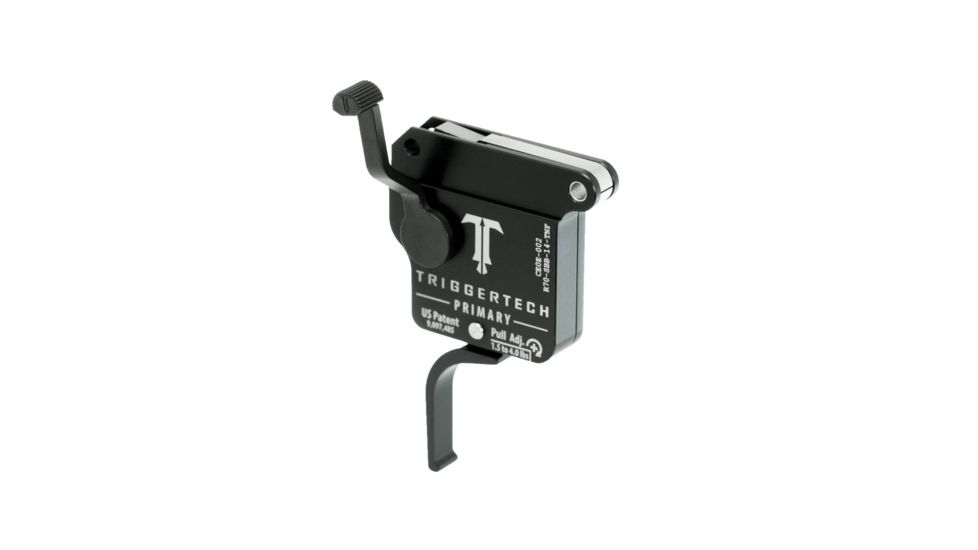 Triggertech Rem 700 Black Primary Flat Clean Trigger, PVD Black R70-SBB-14-TNF