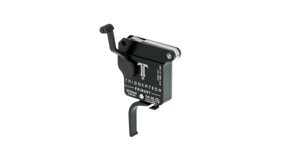 Triggertech Rem 700 Black Primary Flat Trigger, PVD Black R70-SBB-14-TBF