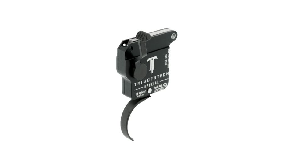 Triggertech Rem 700 Black Special Curved Clean Trigger, PVD Black R70-SBB-13-TNC