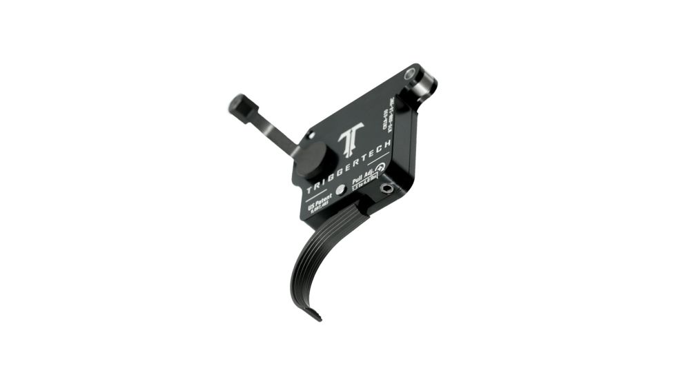 Triggertech Rem 700 Black Special Curved Clean Trigger, PVD Black R70-SBB-13-TNC