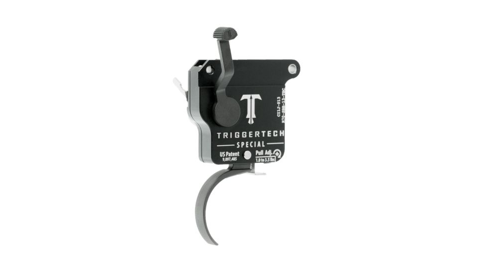 Triggertech Rem 700 Black Special Curved Trigger, PVD Black R70-SBB-13-TBC