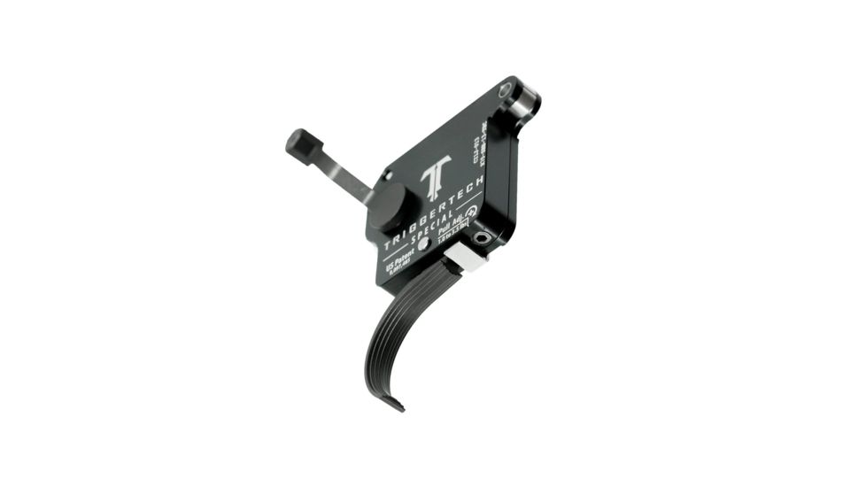 Triggertech Rem 700 Black Special Curved Trigger, PVD Black R70-SBB-13-TBC