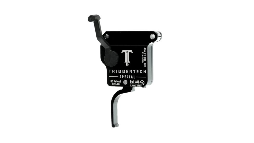 Triggertech Rem 700 Black Special Flat Clean Trigger, PVD Black R70-SBB-13-TNF