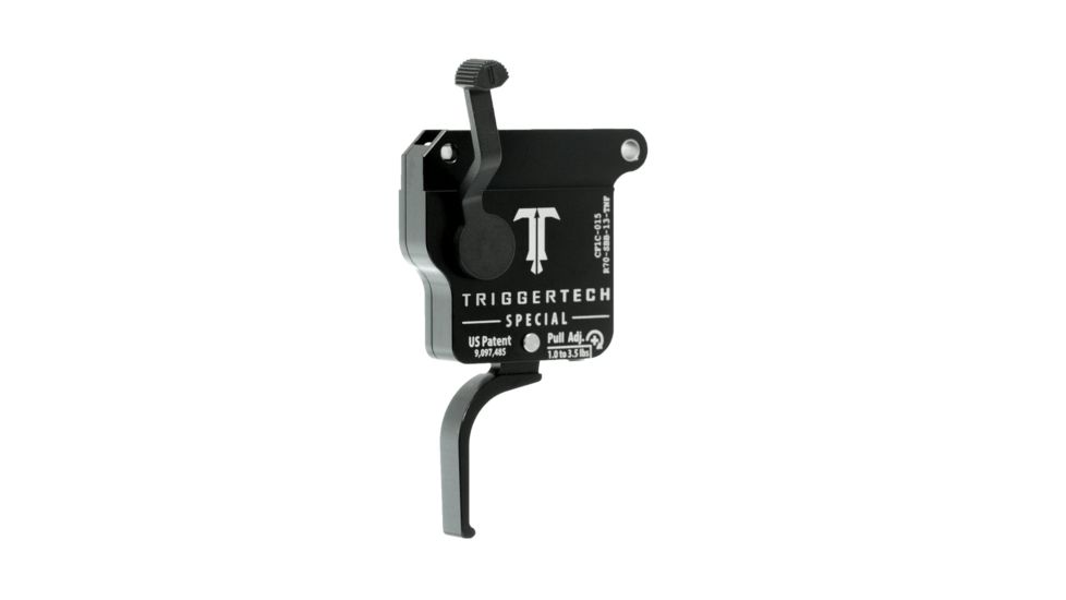 Triggertech Rem 700 Black Special Flat Clean Trigger, PVD Black R70-SBB-13-TNF