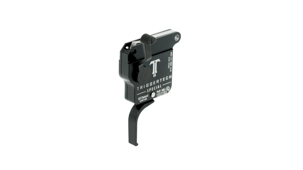 Triggertech Rem 700 Black Special Flat Clean Trigger, PVD Black R70-SBB-13-TNF