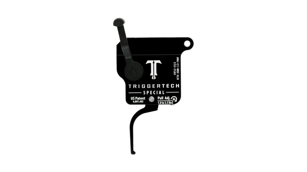 Triggertech Rem 700 Black Special Flat Clean Trigger, PVD Black R70-SBB-13-TNF