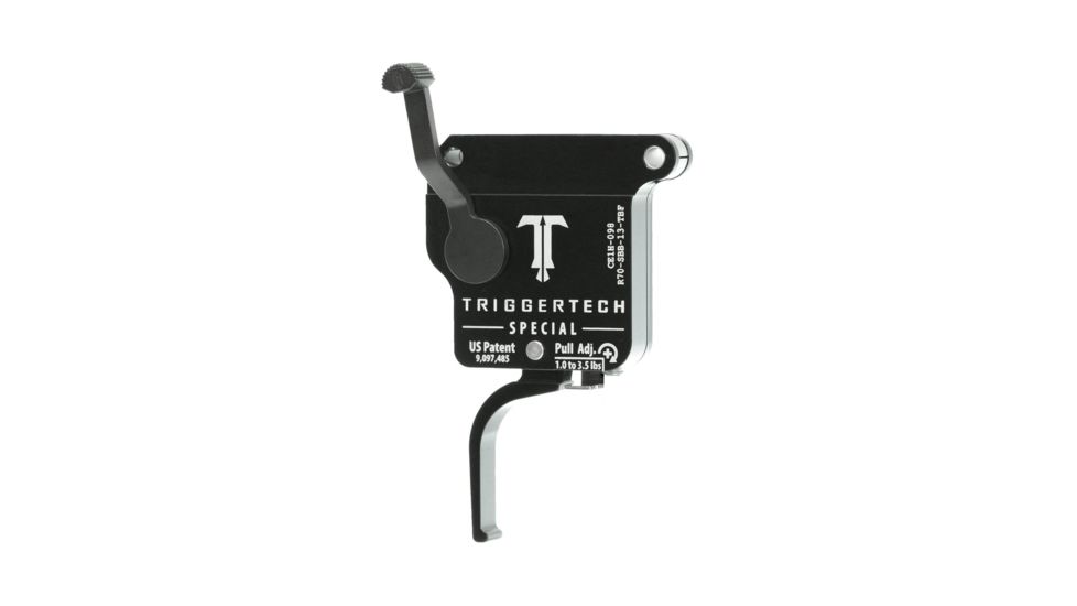Triggertech Rem 700 Black Special Flat Trigger, PVD Black R70-SBB-13-TBF