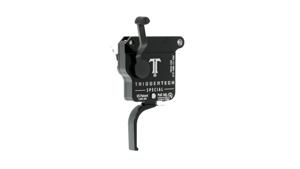Triggertech Rem 700 Black Special Flat Trigger, PVD Black R70-SBB-13-TBF