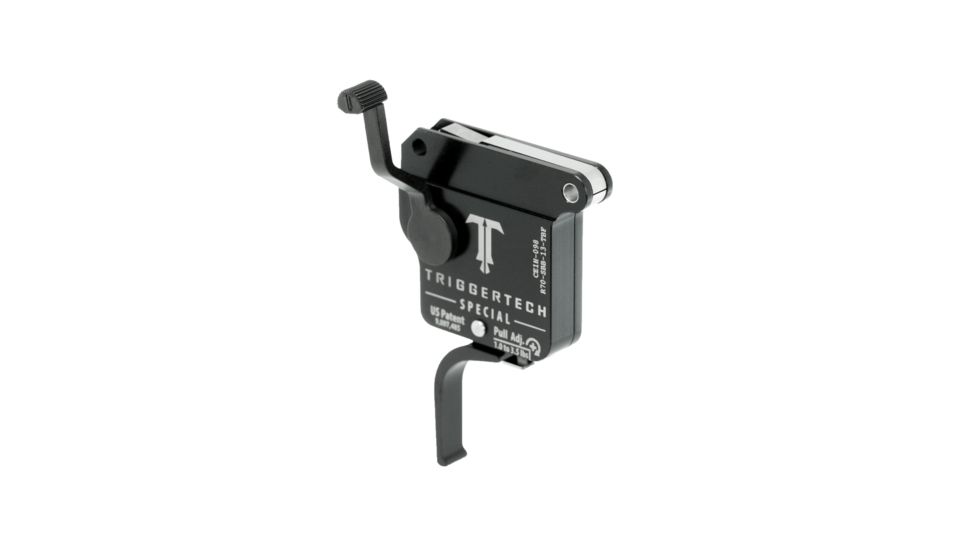 Triggertech Rem 700 Black Special Flat Trigger, PVD Black R70-SBB-13-TBF