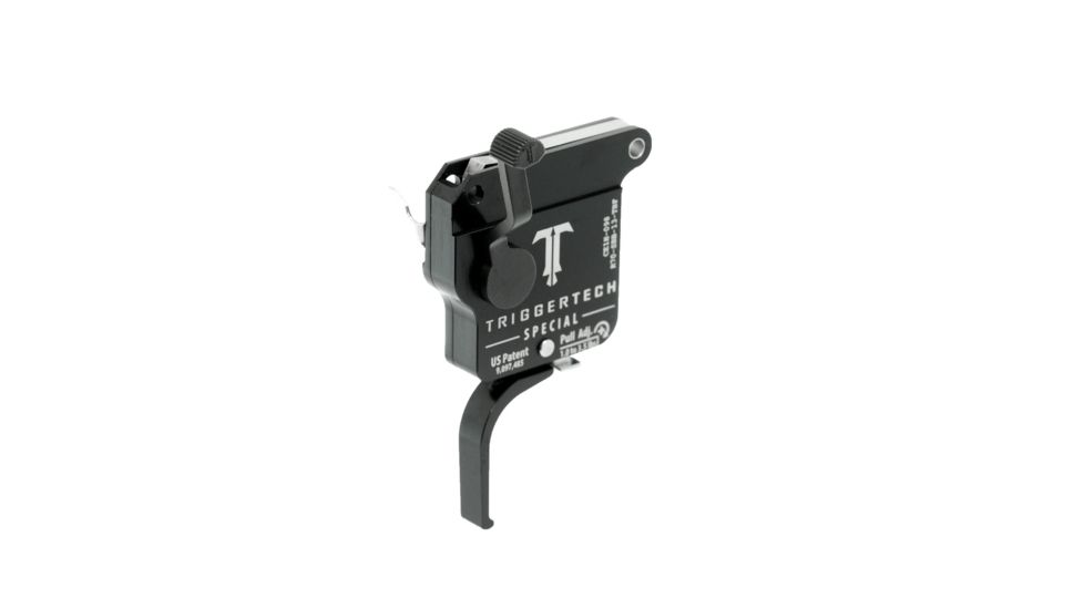 Triggertech Rem 700 Black Special Flat Trigger, PVD Black R70-SBB-13-TBF