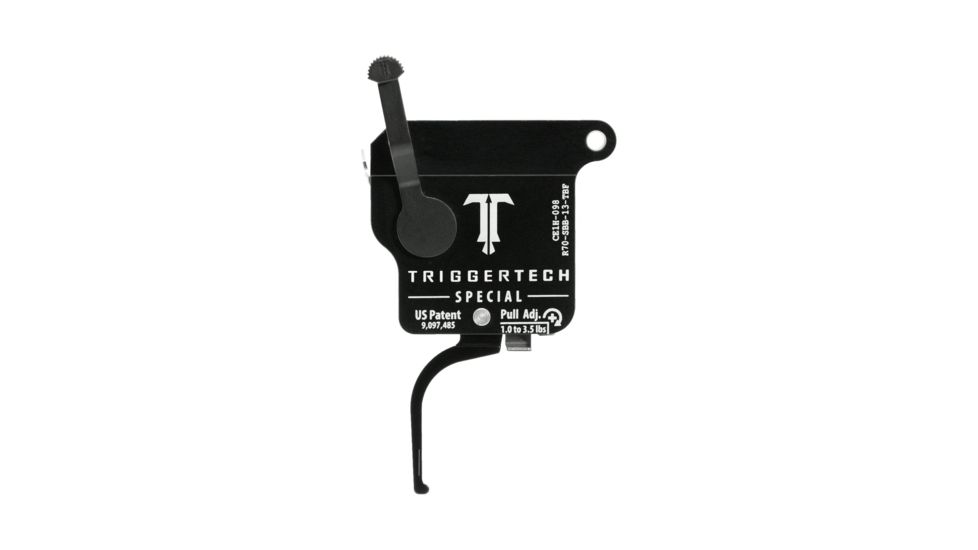 Triggertech Rem 700 Black Special Flat Trigger, PVD Black R70-SBB-13-TBF