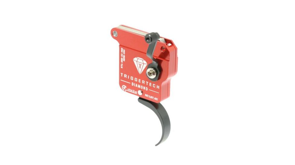 Triggertech Rem 700 Left Black Diamond Pro Clean Trigger, PVD Black, R7L-SRB-02-TNP