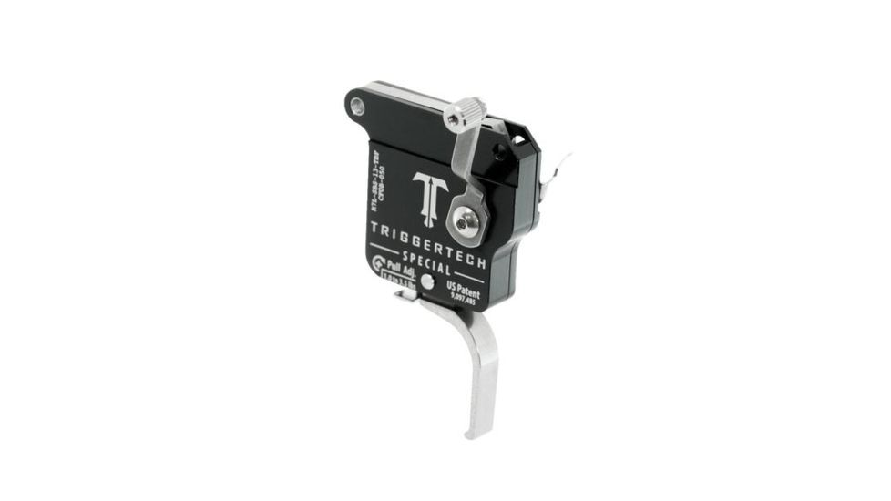 Triggertech Rem 700 Left Black Special Flat Clean Trigger, PVD Black, R7L-SBB-13-TNF