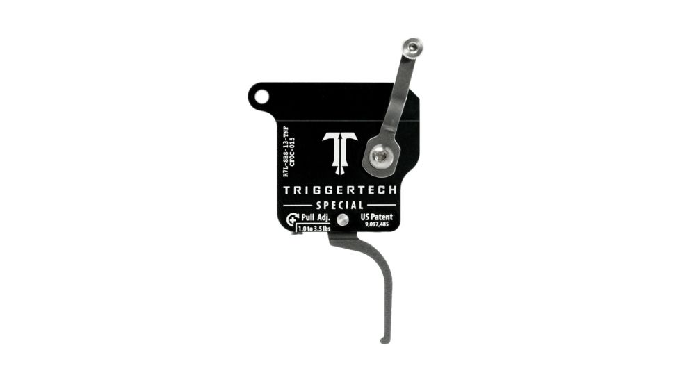Triggertech Rem 700 Left Special Flat Clean Trigger, Stainless R7L-SBS-13-TNF