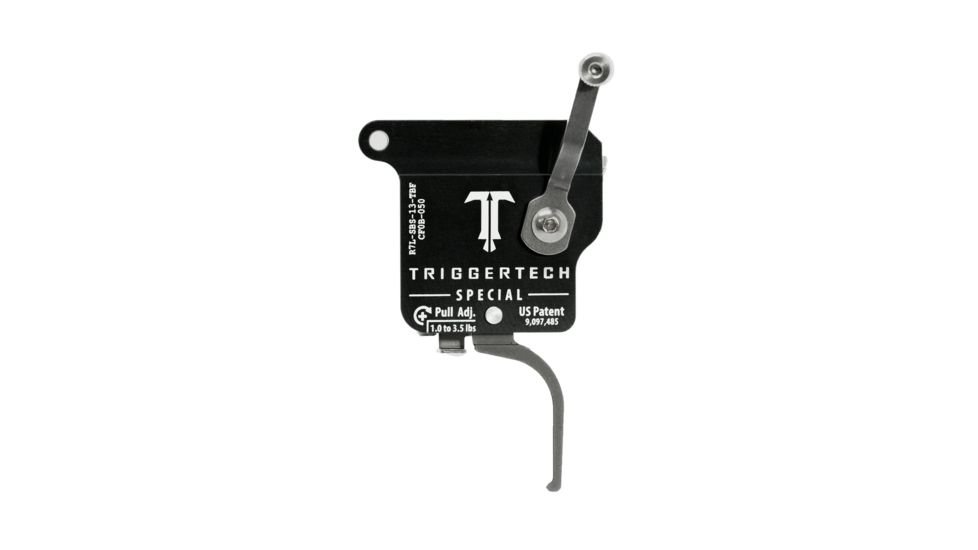 Triggertech Rem 700 Left Special Flat Trigger, Stainless R7L-SBS-13-TBF