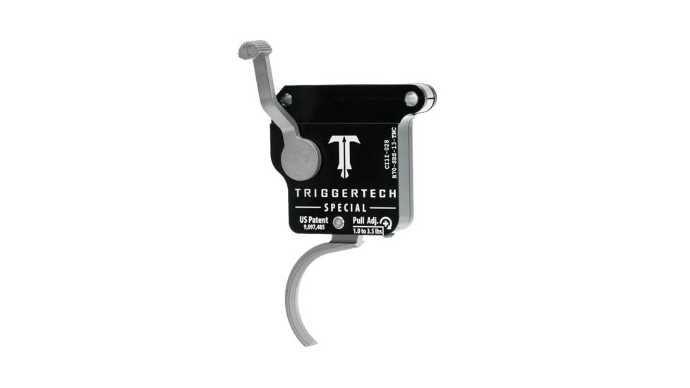 Triggertech Rem 700 Special Curved Clean Trigger, Stainless R70-SBS-13-TNC