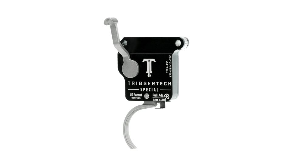 Triggertech Rem 700 Special Curved Trigger, Stainless R70-SBS-13-TBC