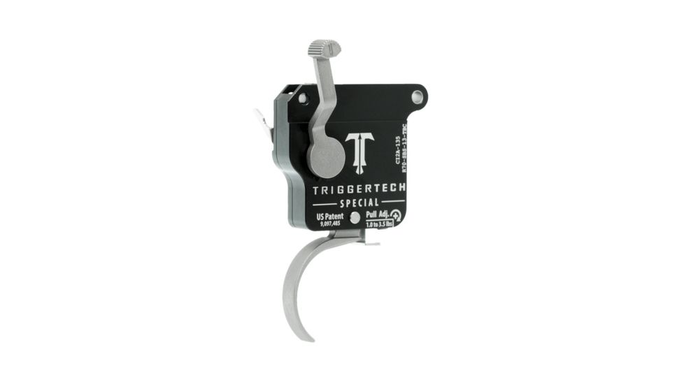 Triggertech Rem 700 Special Curved Trigger, Stainless R70-SBS-13-TBC