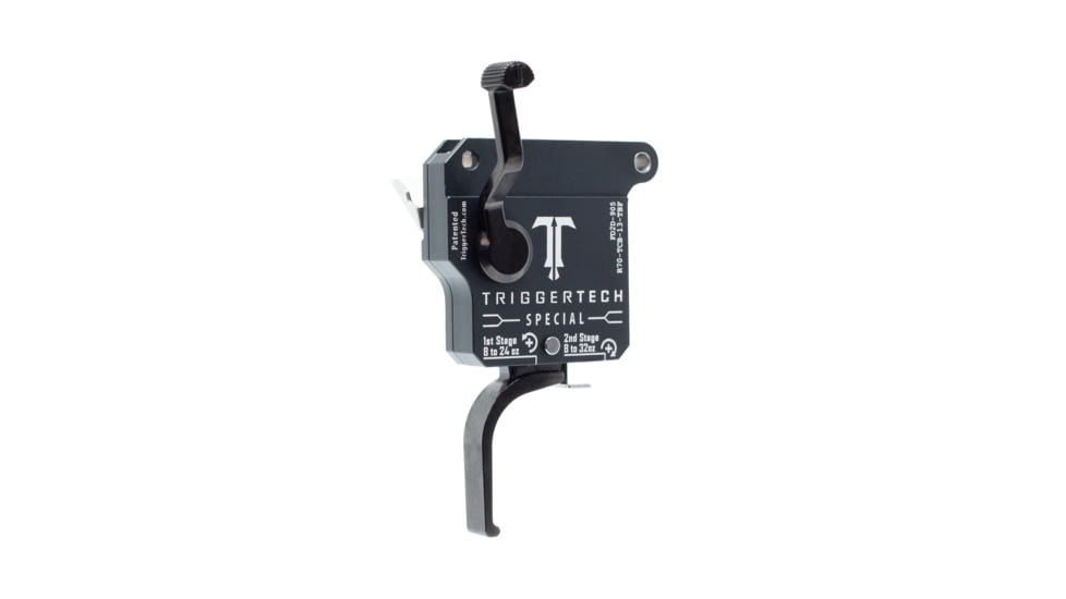 Triggertech Remington 700 Two-Stage Special Trigger Flat w/Bolt Release, Black, R70-TCB-13-TBF