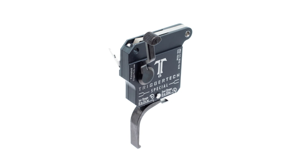 Triggertech Remington 700 Two-Stage Special Trigger Flat w/Bolt Release, Black, R70-TCB-13-TBF