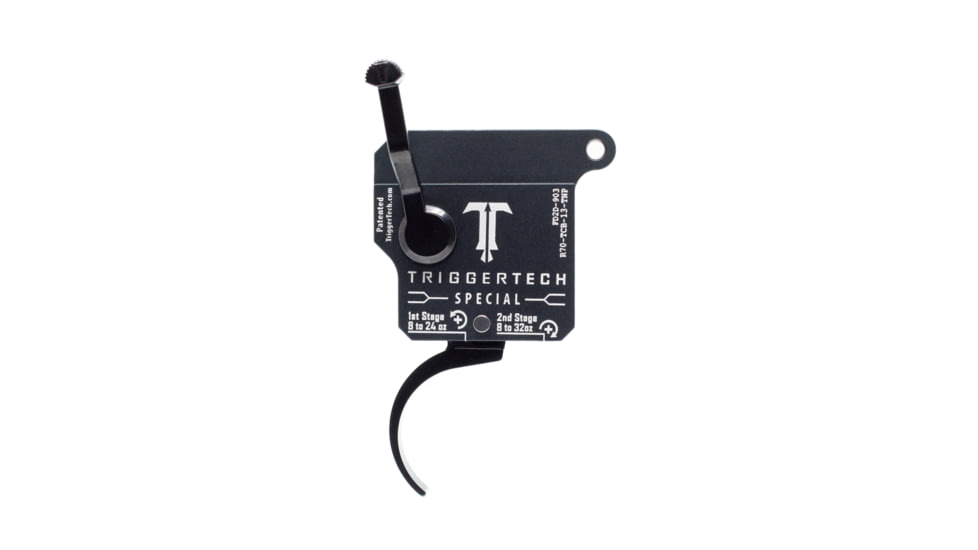 Triggertech Remington 700 Two-Stage Special Trigger Pro Curved, Black, R70-TCB-13-TNP